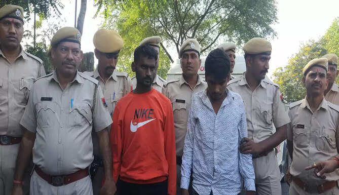 Mannapuram Gold Heist Udaipur Police  arrest two people, Udaipur Breaking News