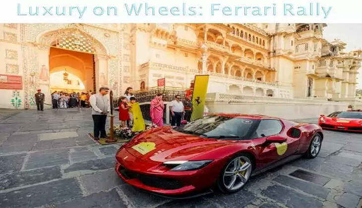 Luxury On Wheels Ferrari rally