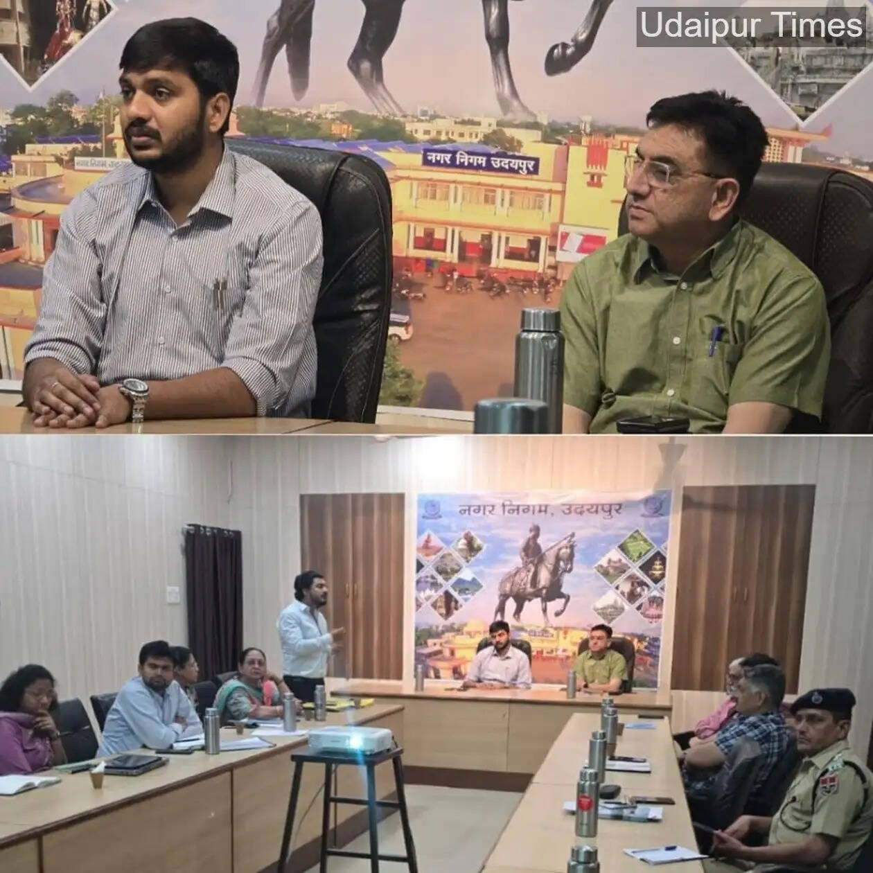 Alt Text: Children playing in safe tot-lot park in Udaipur under municipal child-friendly initiative