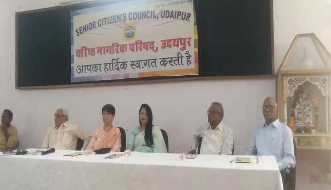 Senior Citizens Association Udaipur Musical Evening Program At Ashok Nagar