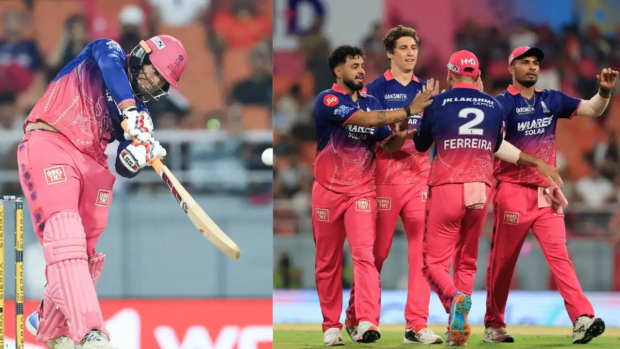 Vaibhav Sooryavanshi after smashing 97 runs against Sunrisers Hyderabad in the IPL 2026 Eliminator