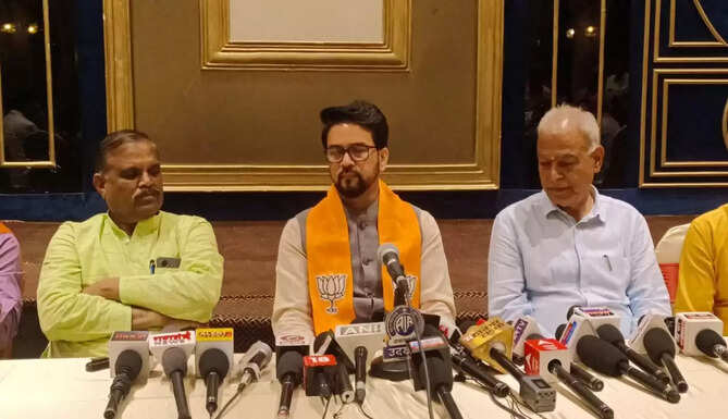 Anurag Thakur in Udaipur