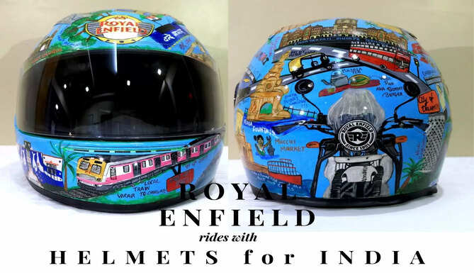Royal Enfield joins Helmets for India in support of safety riding initiative