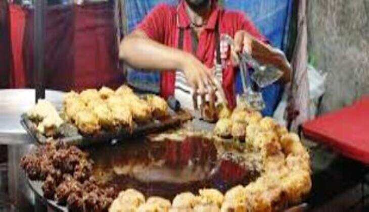 Action taken against the illegal non-veg street food vendor