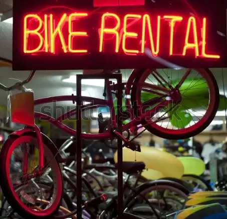 rent, bike