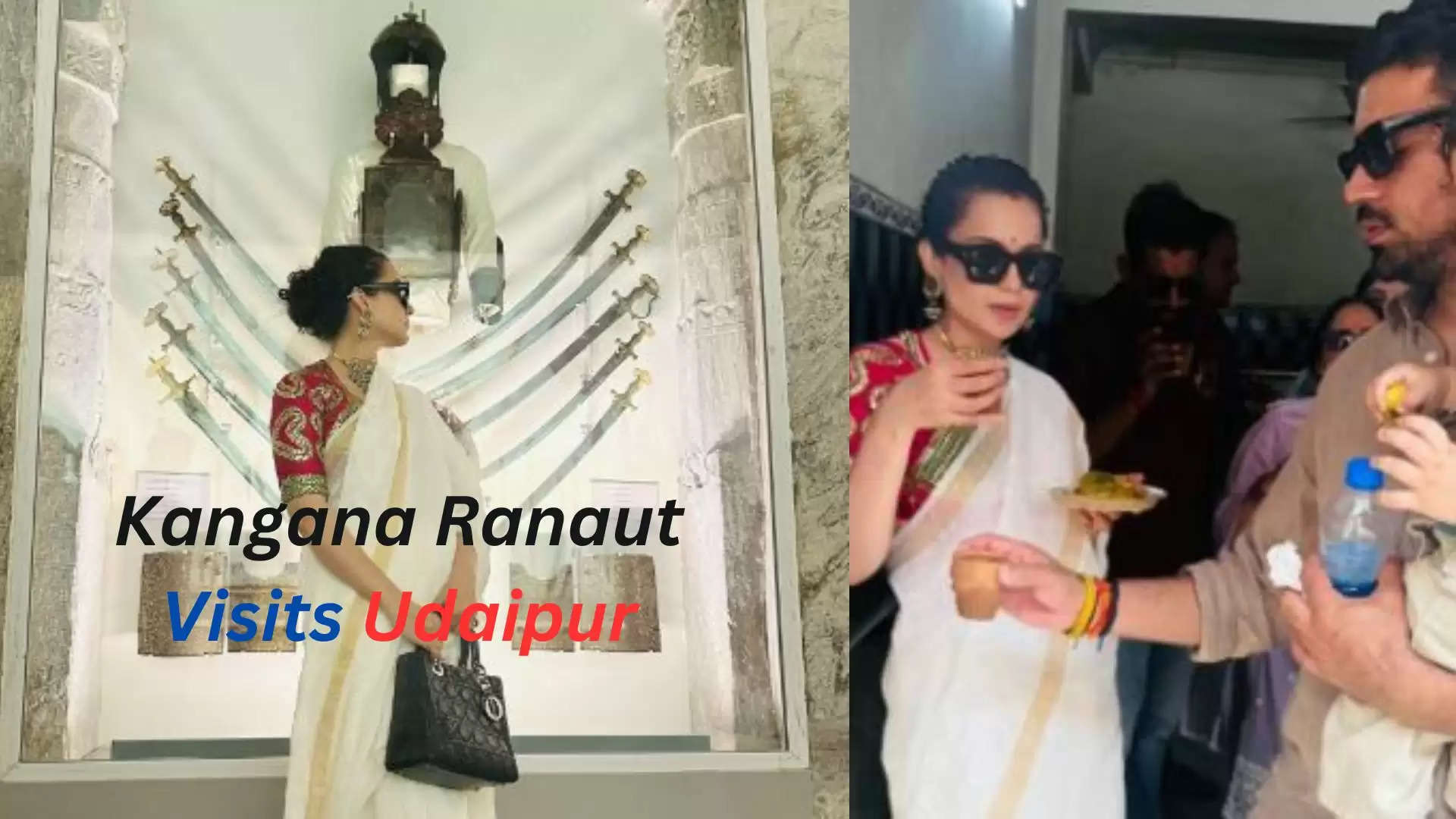 Kangana Ranaut Visit Udaipur