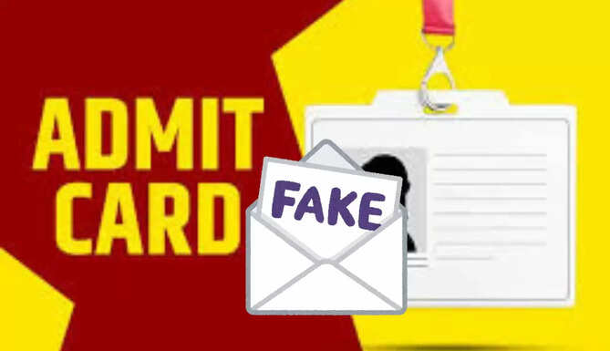 Fake Admit Card 