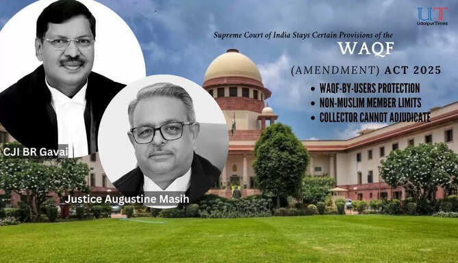What Are The Provisions of The Waqf Act That Have Been Stayed by the Supreme Court