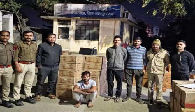 illegal wine siezed