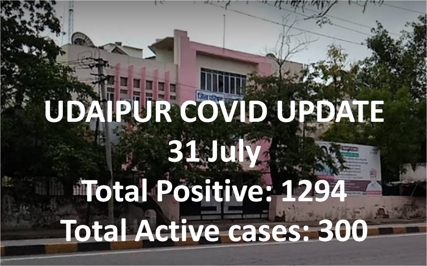 Udaipur COVID alert | 40 new positive COVID cases today; active cases cross 300
