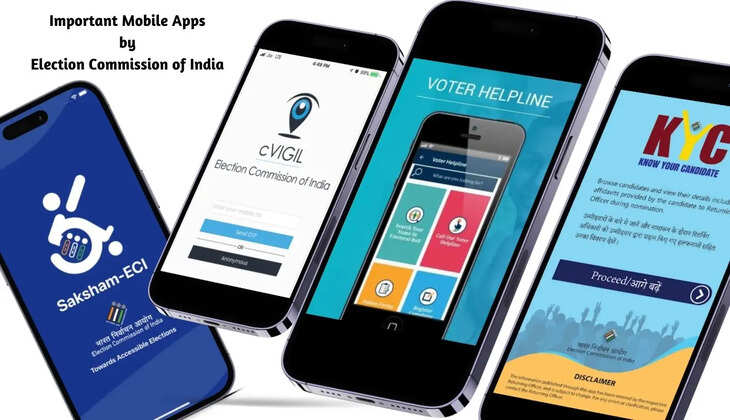 Important Mobile Apps by Election Commission of India to help Voters Manage their Cards and Know their Rights and Candidates