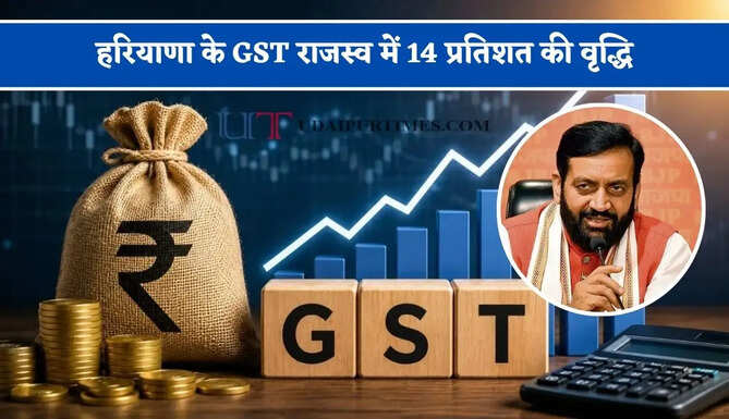 हरियाणा के GST राजस्व में 14 प्रतिशत की वृद्धि, अप्रैल-सितंबर 2026 में नेट SGST संग्रह बढ़कर हुआ 29108 करोड़&nbsp;
