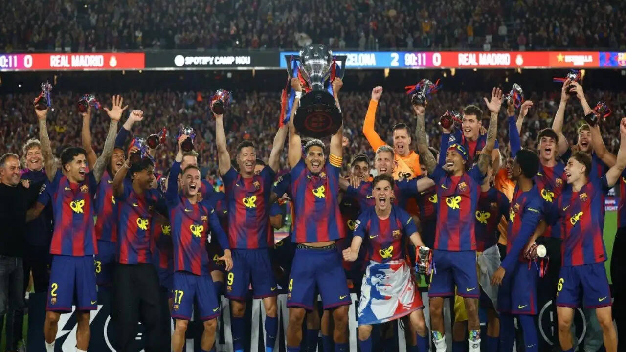 Barcelona Clinch La Liga Title With Dominant El Clasico Win Over Real Madrid