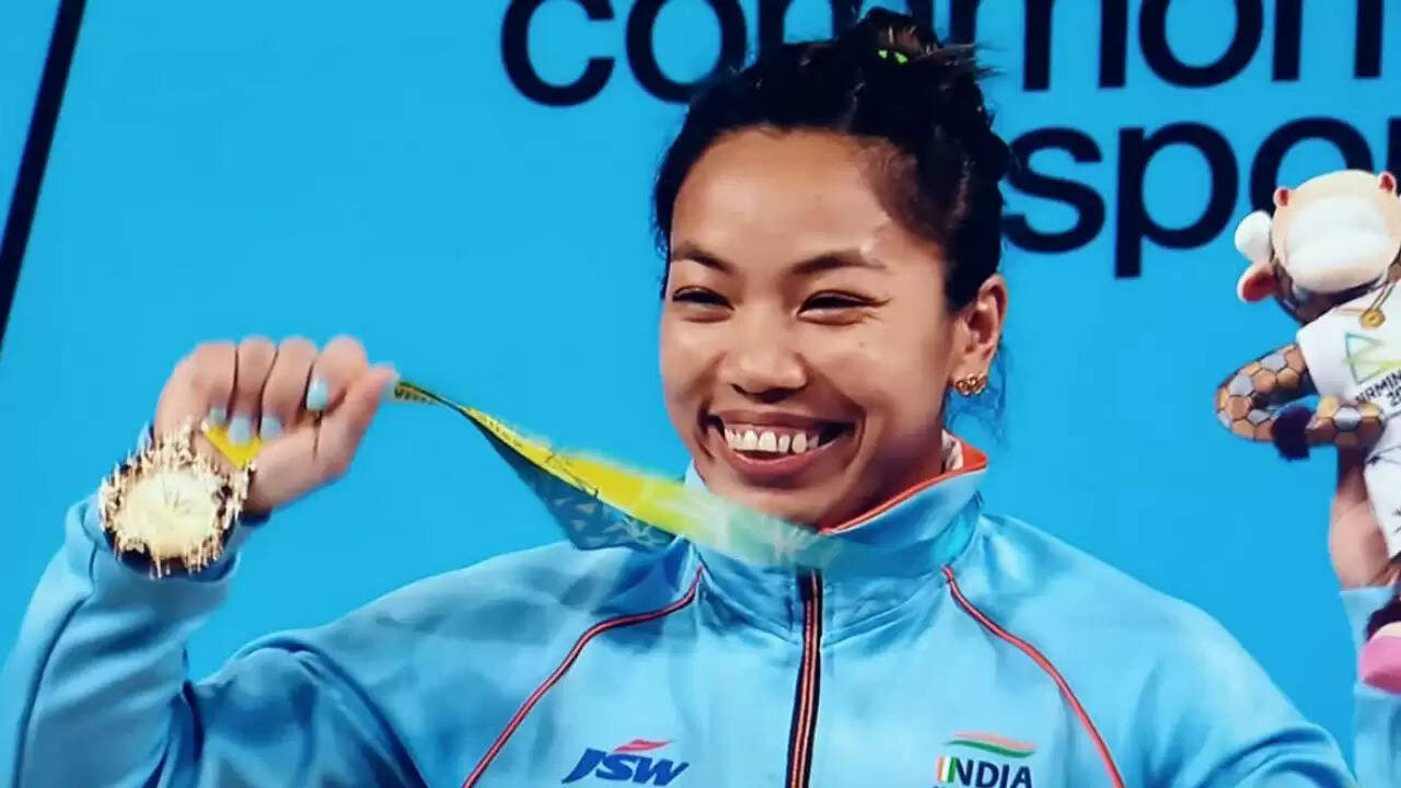 Mirabai Chanu Shines Again, Wins Gold Medal at Commonwealth Championship