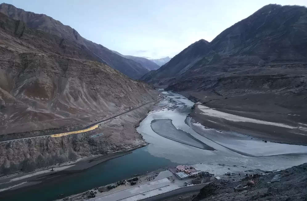 Sangam River Ladakh