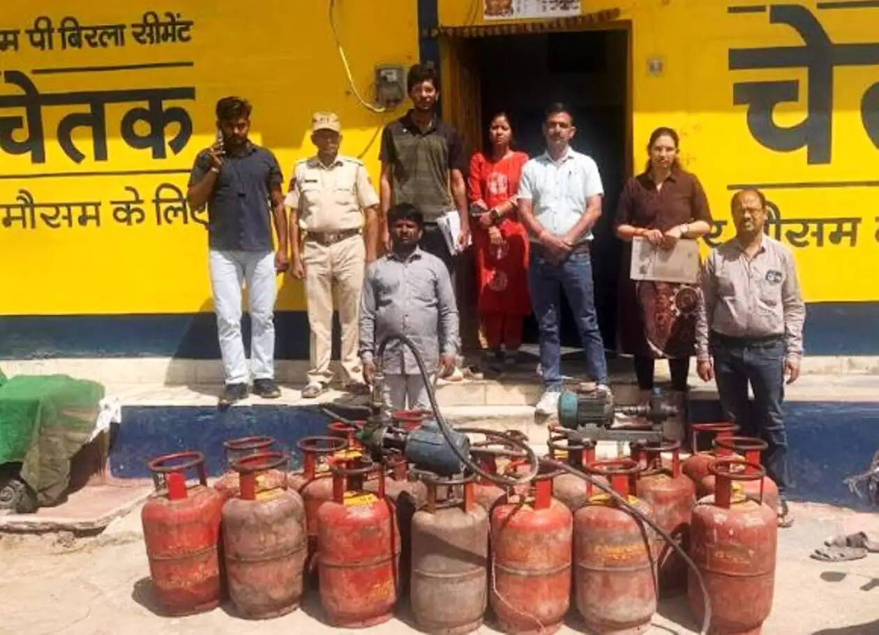 Illegal Gas Cylinder 