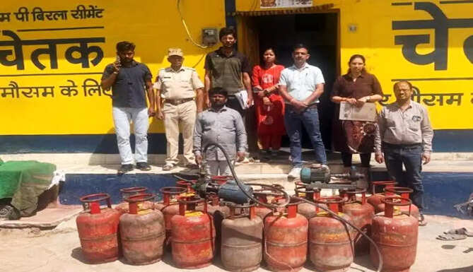 Illegal Gas Cylinder 