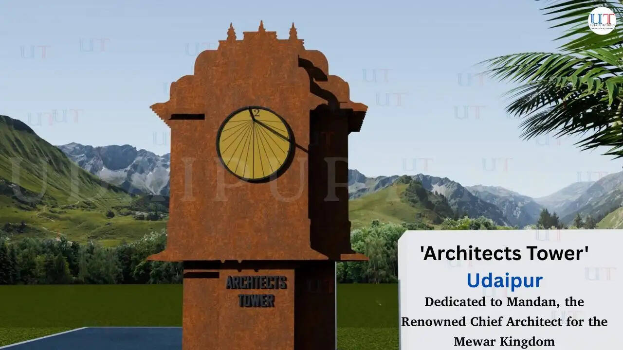 Sneak Peek at the 'Architects Tower' Being Designed in Udaipur: Dedicated to Mandan, the Renowned Chief Architect for the Mewar Kingdom.