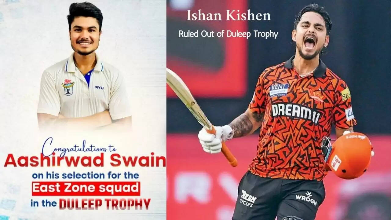 Ashirwad Swain to replace Ishan Kishen as Wicketkeeper in Duleep Trophy