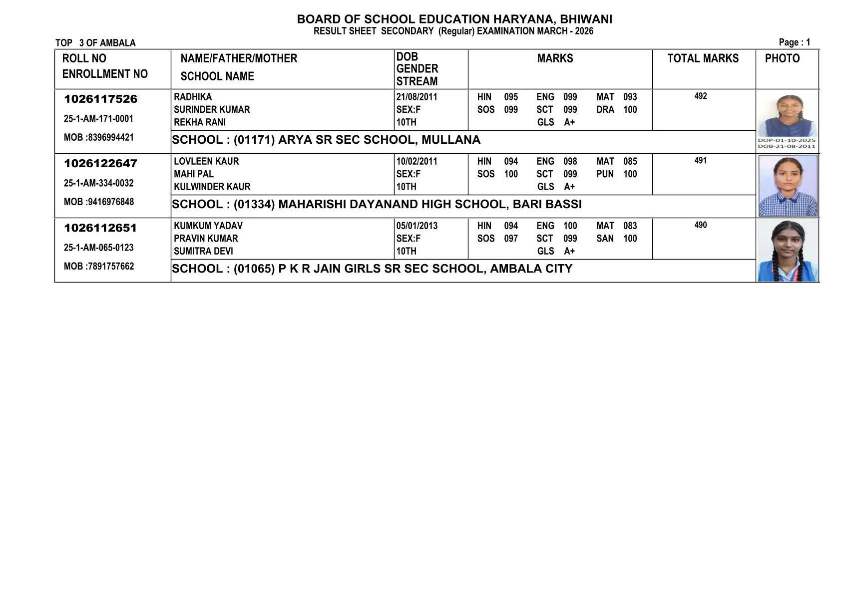 haryana board 10th result 2026, hbse 10th result 2026 date, hbse 10th topper, bseh result 2026, haryana board matric result, hbse 10th result, bseh.org.in, हरियाणा बोर्ड 10वीं रिजल्ट 2026