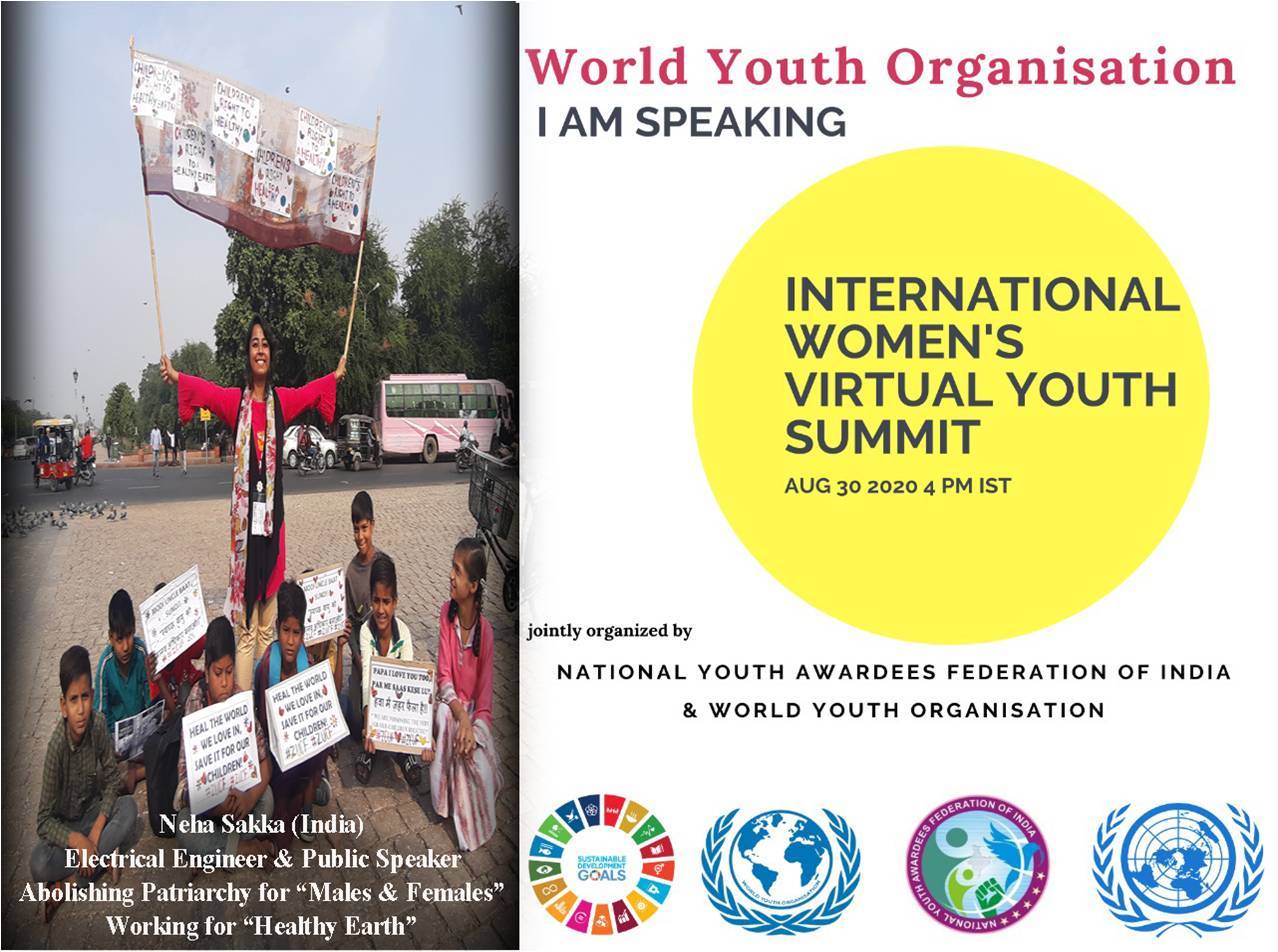 Neha Sakka - Udaipur girl represents India at International Women Summit 2020