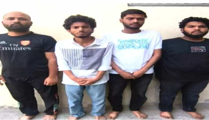 Online thugs arrest