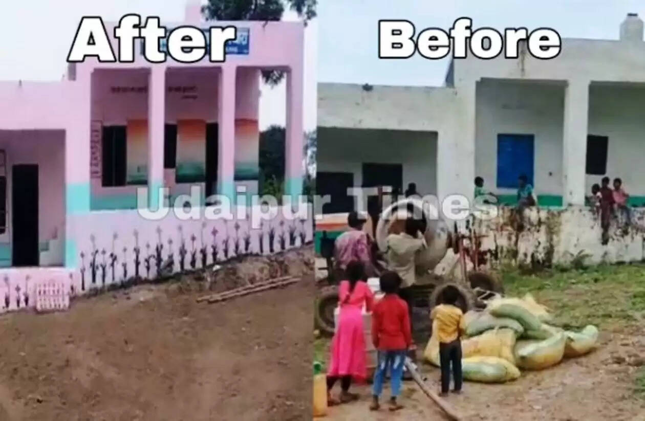 कॉन्स्टेबल ने बदली सरकारी स्कूल की तस्वीर &ndash; उदयपुर