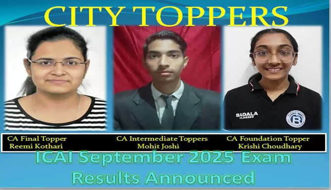 CA Results Announced