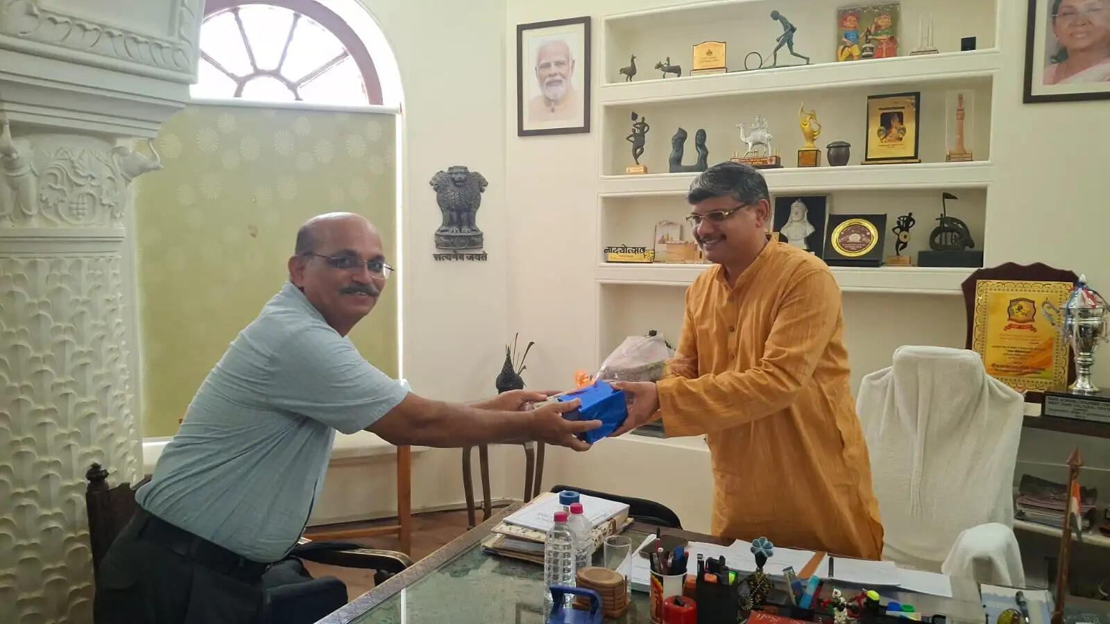 dr ashwini dalvi appointed director of WZC Udaipur Welcome by Maharashtra Samaj Udaipur