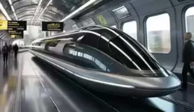 Hyperloop Train Track