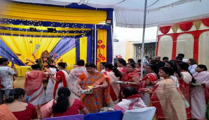 durga puja by bengali society udaipur