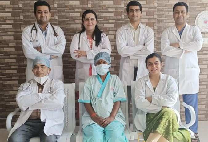 गीतांजली आईवीएफ सेंटर में विवाह के 20 वर्ष हो जाने के बाद प्रथम चरण में रोगी ने किया गर्भधारण