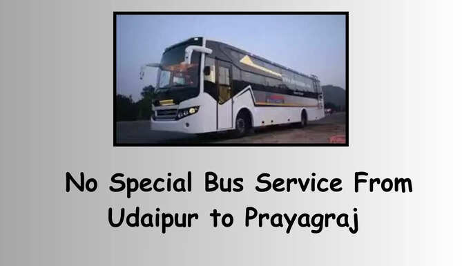 Udaipur to Prayagraj Bus