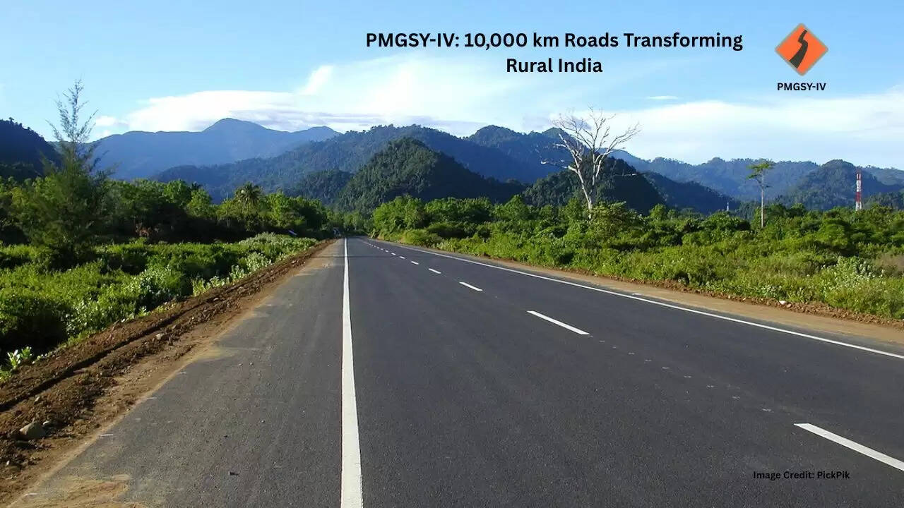 PMGSY-IV rural road construction improving village connectivity across Indian states