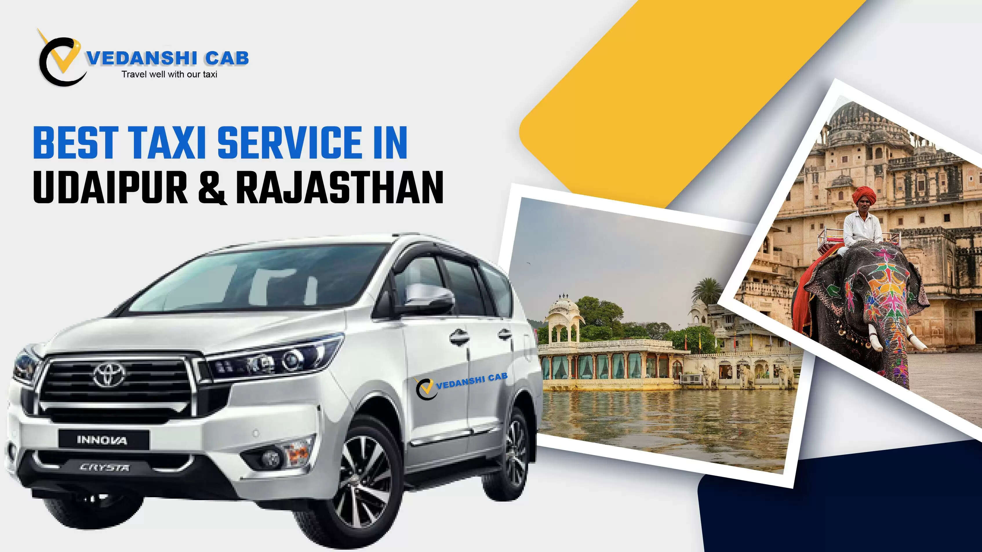 Looking for a reliable and comfortable ride in Udaipur and across Rajasthan? Look no further than Vedanshi Cabs! With a strong commitment to customer satisfaction and years of experience, we provide smooth, safe, and hassle-free taxi services. 