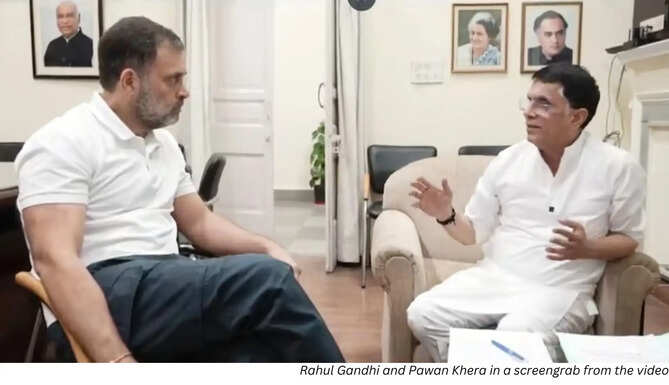Rahul Gandhi video