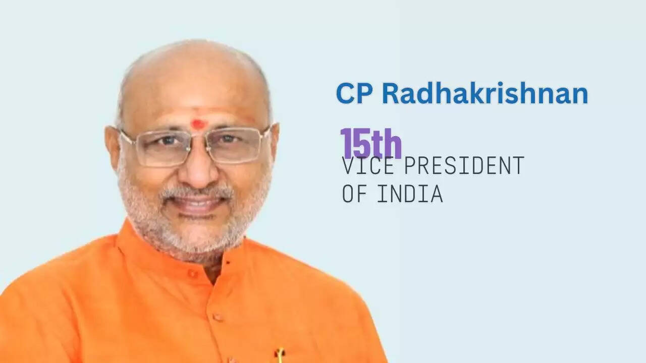 Vice President Election 2025 results – India elects 15th Vice President, Parliament of India illustration