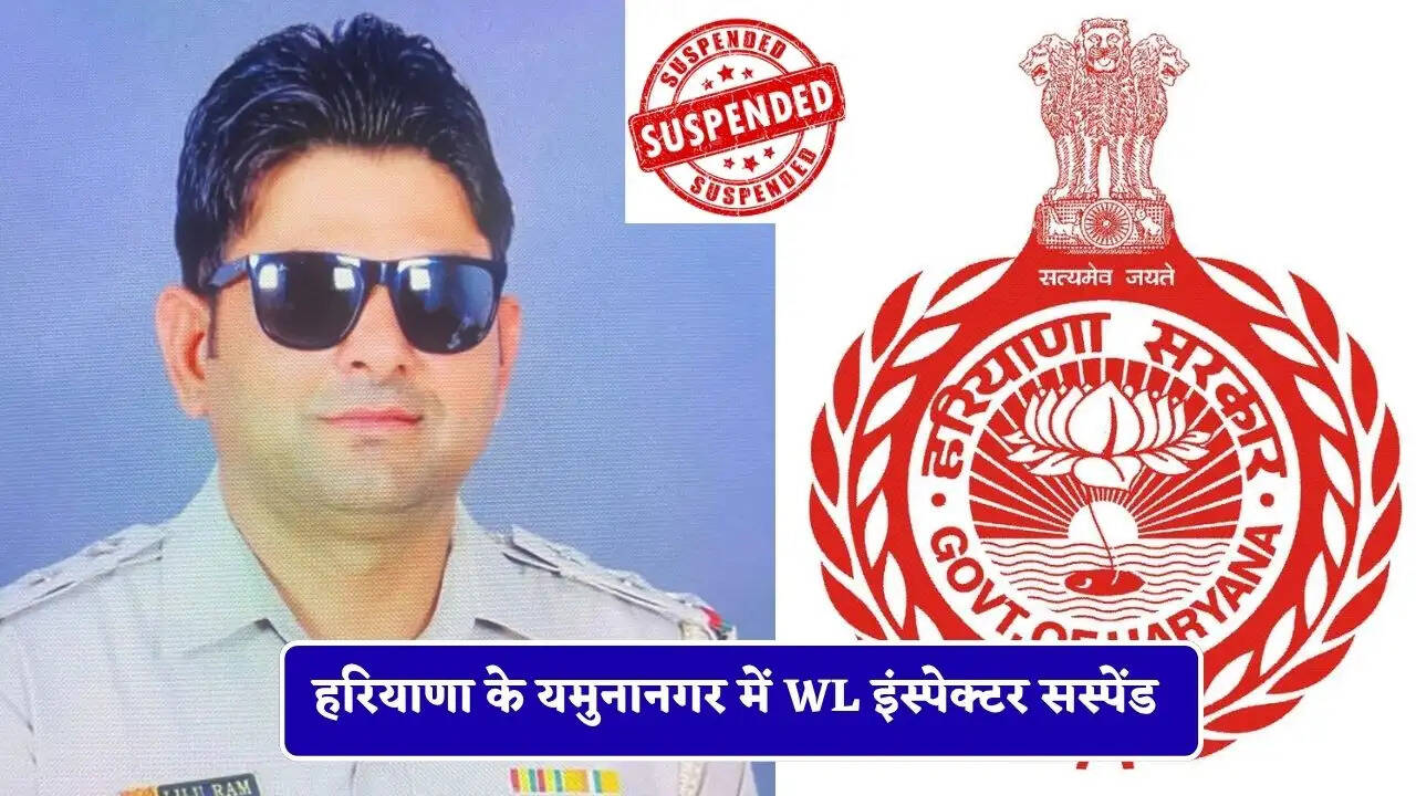 हरियाणा के यमुनानगर में WL इंस्पेक्टर सस्पेंड, पेड़ों की अवैध कटाई से जुड़ा मामला ?