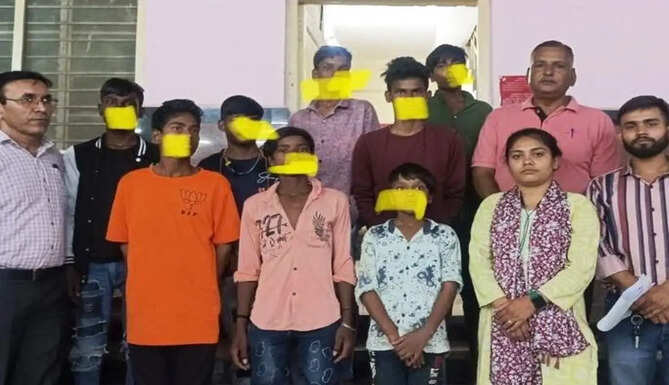 child labour rescued