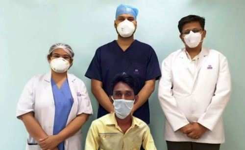 गीतांजली हॉस्पिटल उदयपुर में पोर्टल वेन सटेंटिंग द्वारा आंत में रक्त स्त्राव का हुआ सफल इलाज