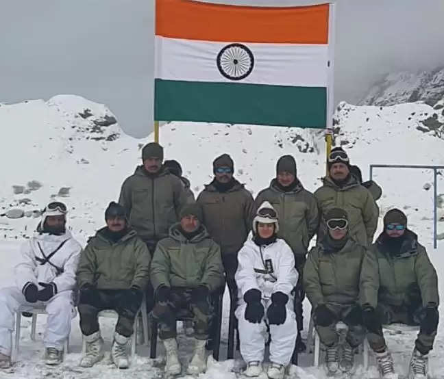 siachen glacier shiva chauhan udaipru techno njr first woman at siachen from udaipur udaipurtimes trending news from indian army people of udaipur