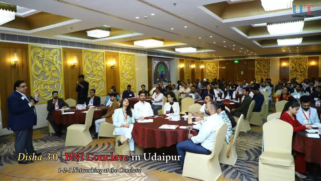 BNI Udaipur conclave 2025, BNI Udaipur 1-2-1 conclave, business networking Udaipur, Hotel Howard Johnson events, Udaipur entrepreneurs networking, BNI Rajasthan events BNI Conclave in Udaipur Disha 3.0