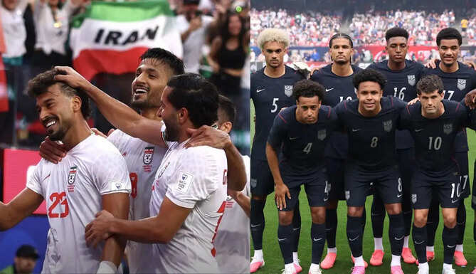 Iran and United States national football teams could face each other in the knockout stage of the FIFA World Cup 2026.