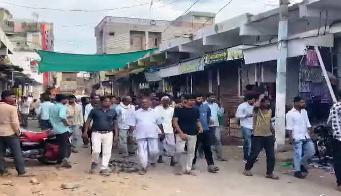 Minister Babulal kharadi issue