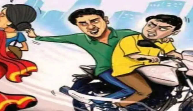 Snatching by goons 