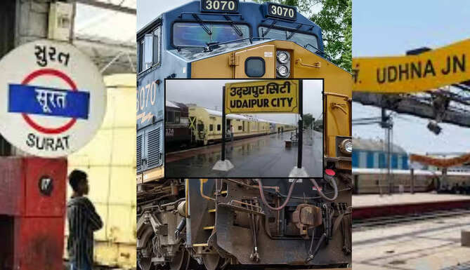 udaipur train affected 