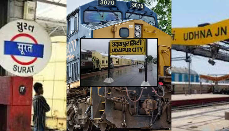 udaipur train affected 