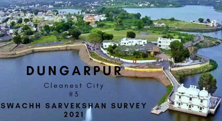 dungarpur rank 3 udaipur rank 95 swachh sarvekshan survey 2021 check udaipur rank in survey