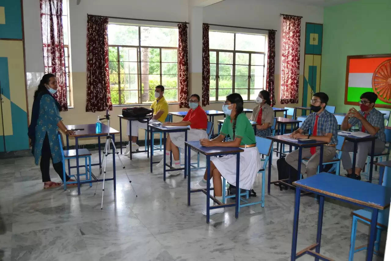 Seedling school udaipur opens after second lockdown schools in udaipur open