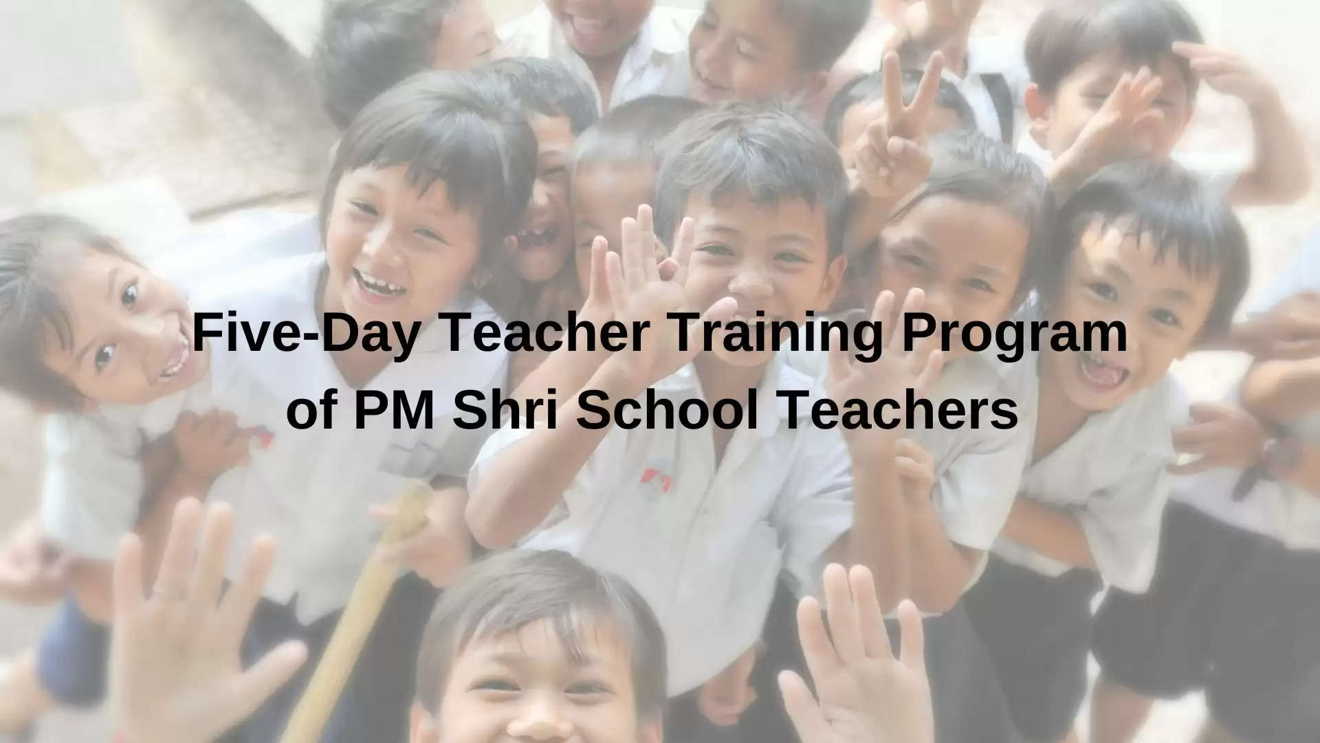 Teachers Training Program 